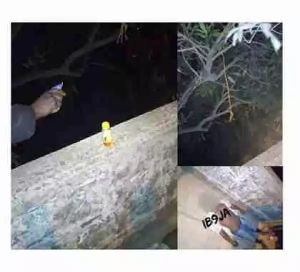 Man Hangs Himself After Drinking Insecticide In Lagos (Pictures)